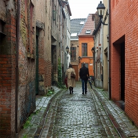 Het Patershol in Gent