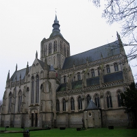 De kerk van Poperinge